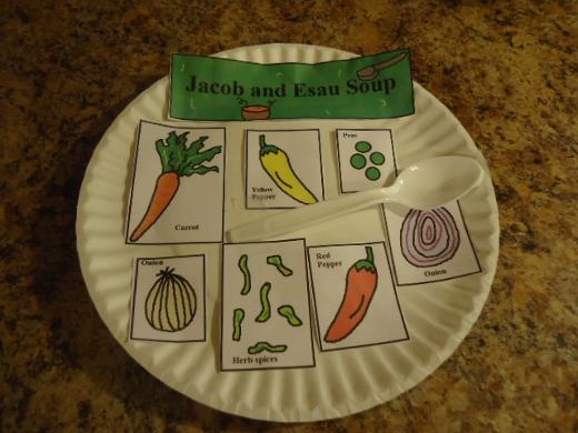 Jacob And Esau Soup Craft Printable